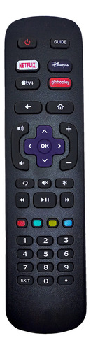 Controle Remoto Para Tv Philco Roku Ptv32g7pr2csblh Smart