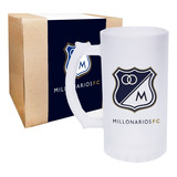 Mug Millonarios Fc Cervecero Artesanal Vidrio Op.