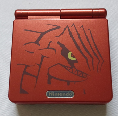 Nintendo Gameboy Advance Sp Tema Pokemon Ruby Com Tela Ips