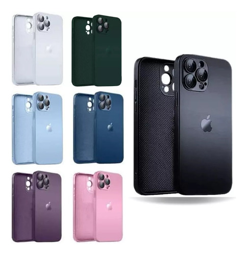 Capa Capinha Case Glass Vidro Magsafe Para iPhone 11 Ao 15