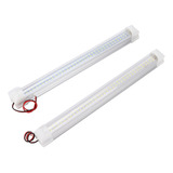 Barra De Luz Led 12v 72led Interior Lamp Strip Branca Ligada