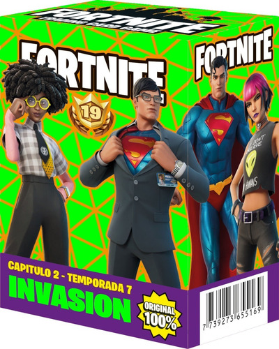 Cartas Fortnite - Caja Cualquier Color