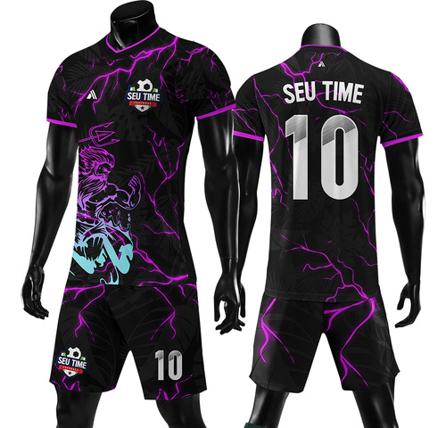 Jogo De Camisa Short, Fardamento Uniforme Futebol Kit 19pc