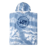 Toalla Quiksilver Hombre Negro Hoody Towel Aqyaa03233ykk0 Color Azul Liso