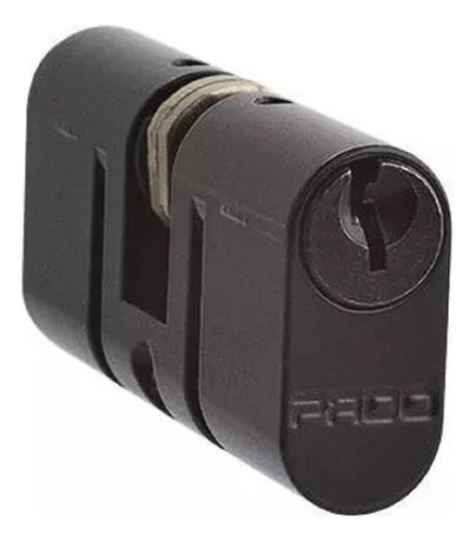 Cilindro Miolo Tambor Fechadura Pado Concept Preto 55mm 5,5