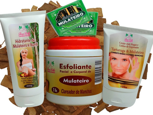 Mulateiro Kit 5 Produtos Amazônico - Entrega Super Rápida 