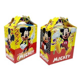 Mickey Mouse 30 Cajas Dulceras Bolos De Fiesta