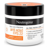 Crema Antiedad Neutrogena Face Care Intensive Antiedad Fps22