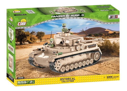 Cobi 2546 Panzer Iv Tanque Segunda Guerra Bloques Coleccion