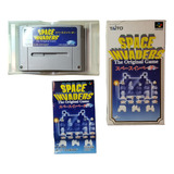 Space Invaders Japonés Con Caja Y Manual Snes Super Famicom