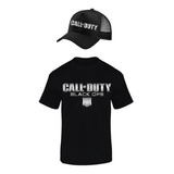 Combo Camiseta Y Gorra Call Of Duty Niños Y Adultos