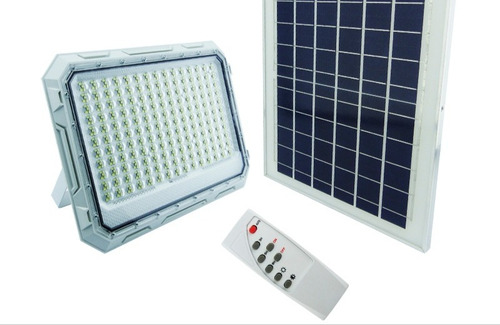 Foco Solar Led De 600 Watt De 825 Led, Con Panel Solar