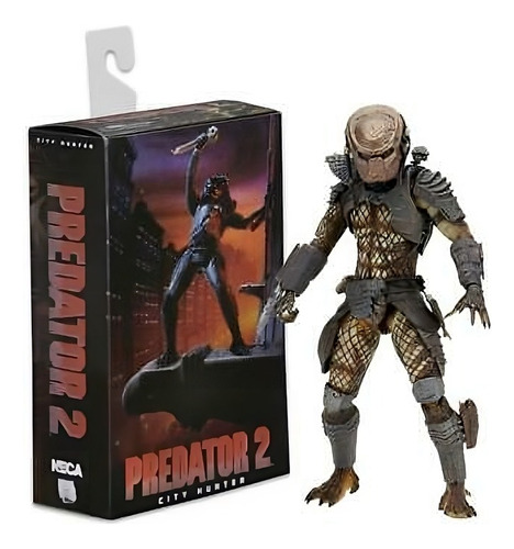 Figura De Predator 2 Ultimate City Hunter 7   Neca