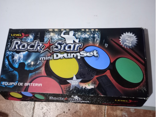 Batería Rockstar Mini Drumset Ps1 Ps2 Wii