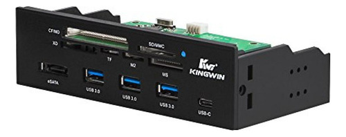 Panel Frontal Hub Usb 3.0 Con Usb C Sd Reader Kingwin 