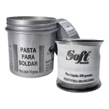 Pasta Para Soldar 110g Com Solda Estanho Carretel 500g