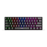 Teclado Mecánico Ant Esports Mk1300 Compacto 60% - Rojos