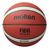 Balón Básquetbol Molten B7g3800 Piel Sintética Naranja N.7