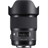 Lente Sigma 20mm F/1.4 Dg Hsm Art Lens For Canon Ef