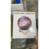 Lámpara 3d Humidificador De Luna Touch