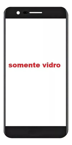 Tela De Vidro Sem Touch LG K10 2017 M250 Somente Vidro