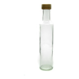 Distribuidor 10 Botellas Cilindrica Vidrio De 250 Cc C/tapa 