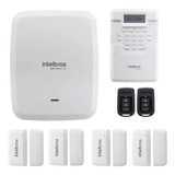 Kit Alarme Amt 8000 Wifi Sem Fio Com 4 Sensores Intelbras