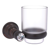 Allied Brass Carolina Crystal Collection - Vaso Para Cepillo