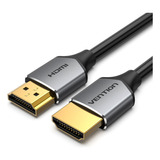 Cable Vention Hdmi 2.0 Certificado Ultra Fino Ultra Hd 4k 60hz - 2 Metros 18 Gbps Hdr Hdcp Arc - Alehh