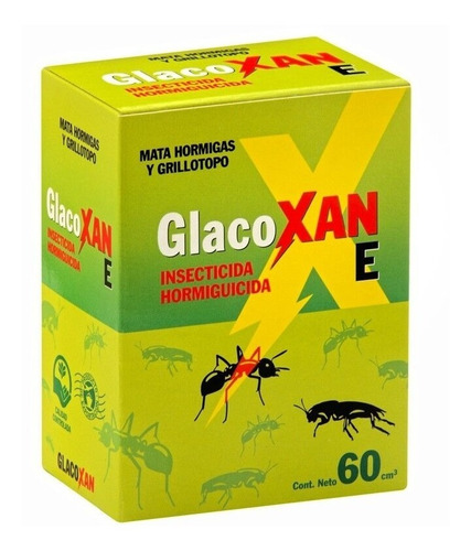 Hormiguicida Glacoxan E 60 Cc Veneno Hormigas Y Grillo Topo