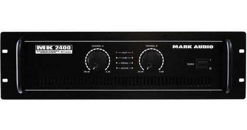Amplificador De Potencia Mark Áudio Mk2400