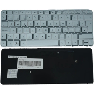 Teclado Hp Mini 210 2000 2100 3000 3100 4000 4100 4200 Plata