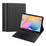 Funda Con Teclado Para Samsung Galaxy Tab S6 Lite 10.4