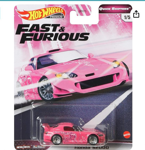 Hotwheels Fast & Furious Honda S2000 Suki