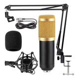 Kit Profesional Soporte Mesa Stand  + Microfono Andowl 