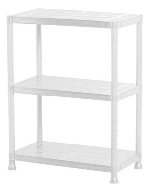 Super Estante Modular Multiuso 3 Andares Organizador Pratele