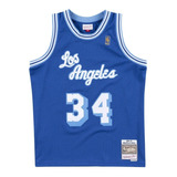 Mitchell And Ness Jersey La Lakers Shaquille O'neal 96 Bl