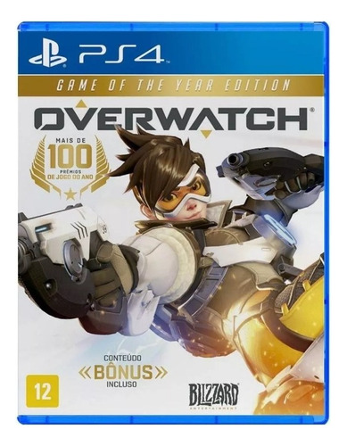 Jogo Overwatch Game Of The Year Edition Ps4 Excelente Estado