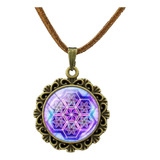 Collar Chakras Yoga Meditación Energía Sanación Hombre Mujer