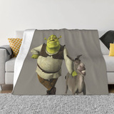 Manta Suave Y Transpirable The Shreks And Donkey De 200 X 15