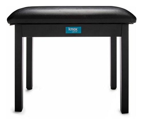 Knox Gear Furniture Style Banco Para Piano (negro)
