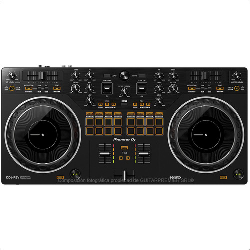 Controlador Dj Pioneer Ddj-rev1 2 Canales Serato Dj Black