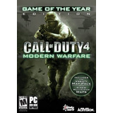 Call Of Duty 4 Modern Warfare Juego Del Año Edition Pc