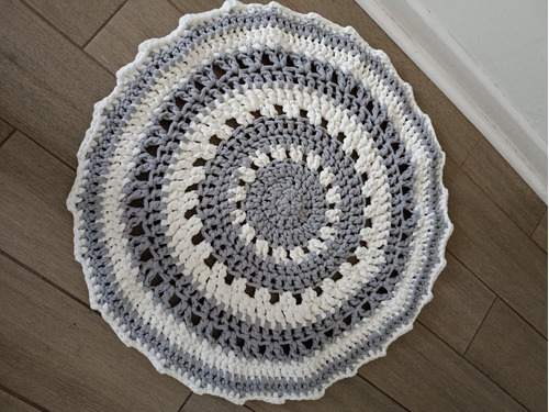 Alfombra Trapillo, Nueva Tejida A Crochet 