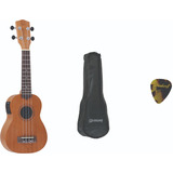 Kit Ukulele Soprano Strinberg Uk06se Elétrico -capa 