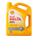 Aceite Helix Hx5 15w40 Multigrado 4 L Shell G052107k4