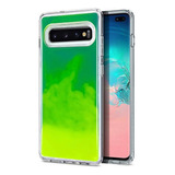 Funda Neon Fosforescente Para Samsung S9 S10e S10 Plus