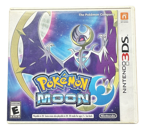 Pokemon Moon Nintendo 3ds 2ds + 10 Cartas Pokemon + Regalos