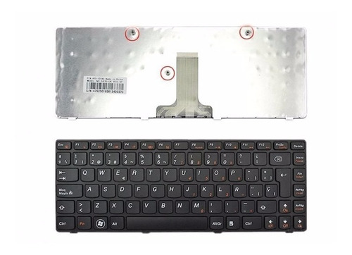 Teclado Notebook Lenovo G470 G475 Español Nuevo Envios