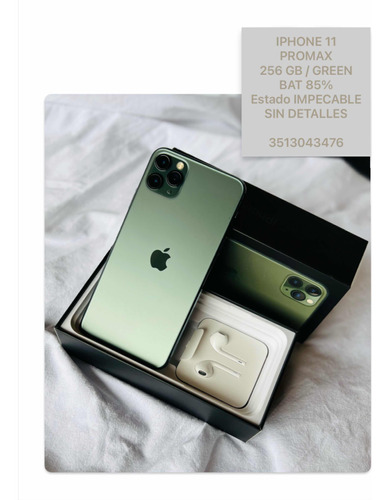 iPhone 11 Pro Max 256gb Green